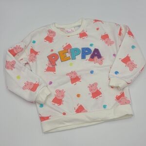 Peppa Pig girls' sweatshirt size 4T